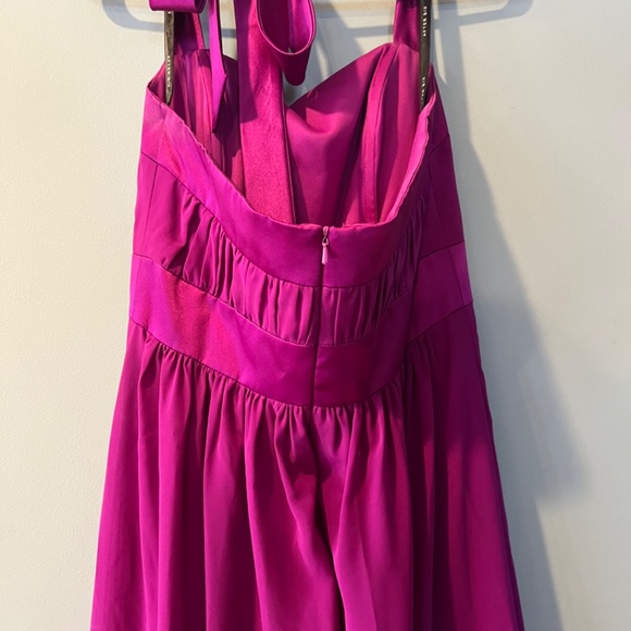Plum Bridesmaid Dress - Picture 2 of 3